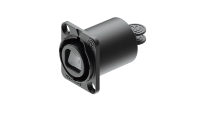 Neutrik opticalCON QUAD® Chassis Connector NO4FDW-A