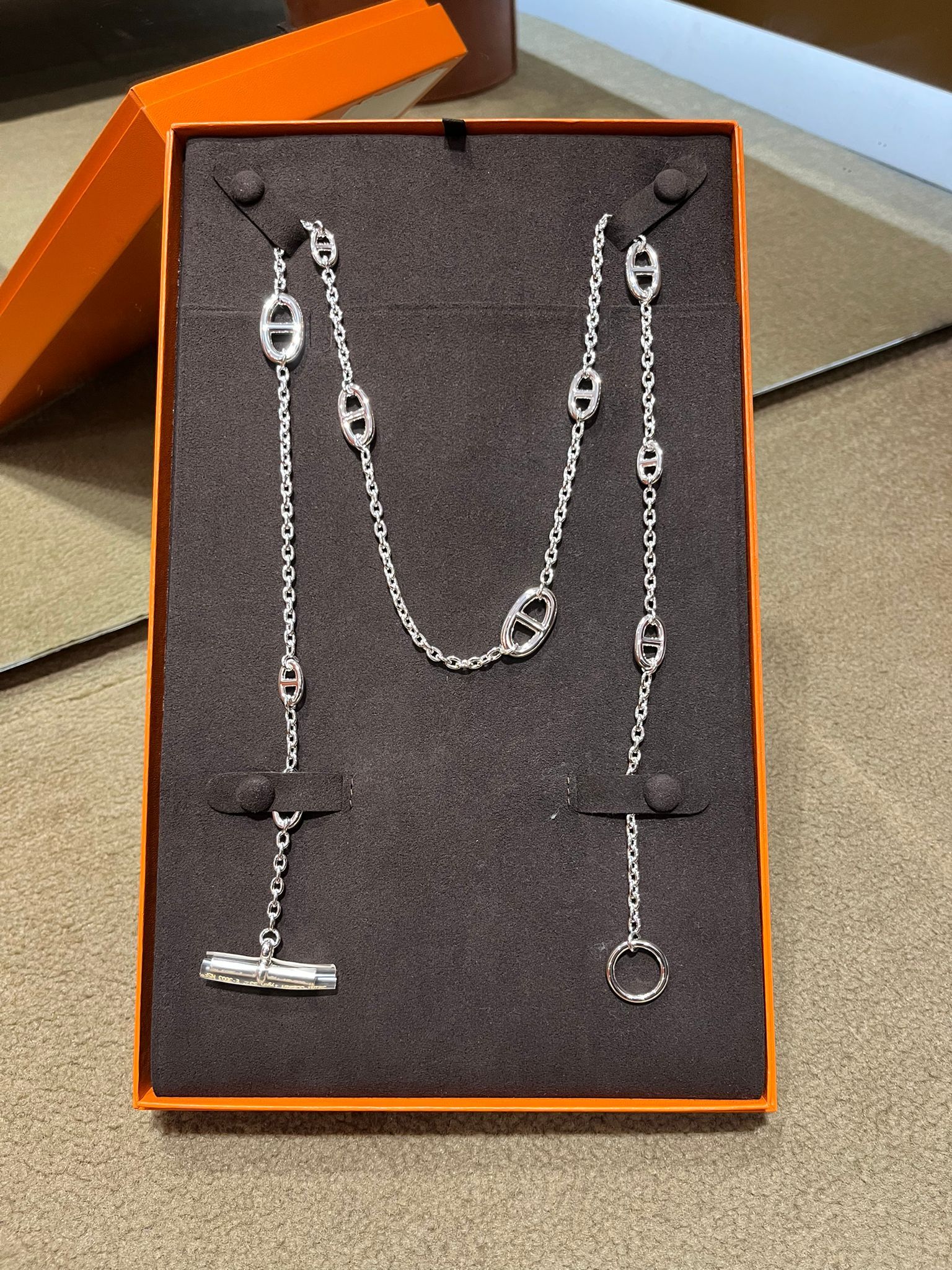 Farandole long necklace size 80cm