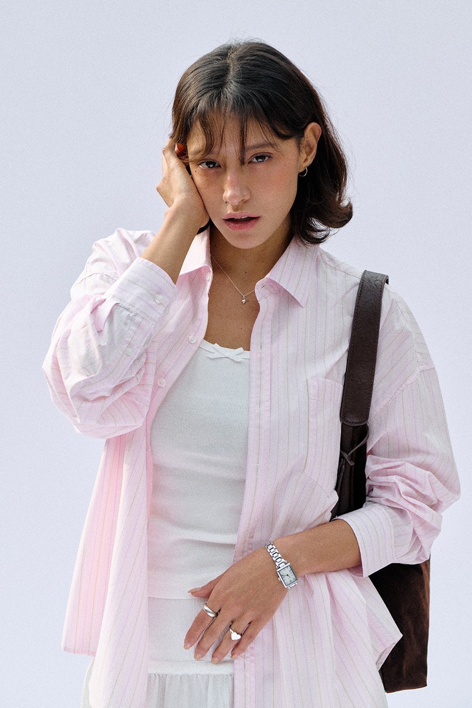 BITTER CELLS Fuse Stripe Shirt