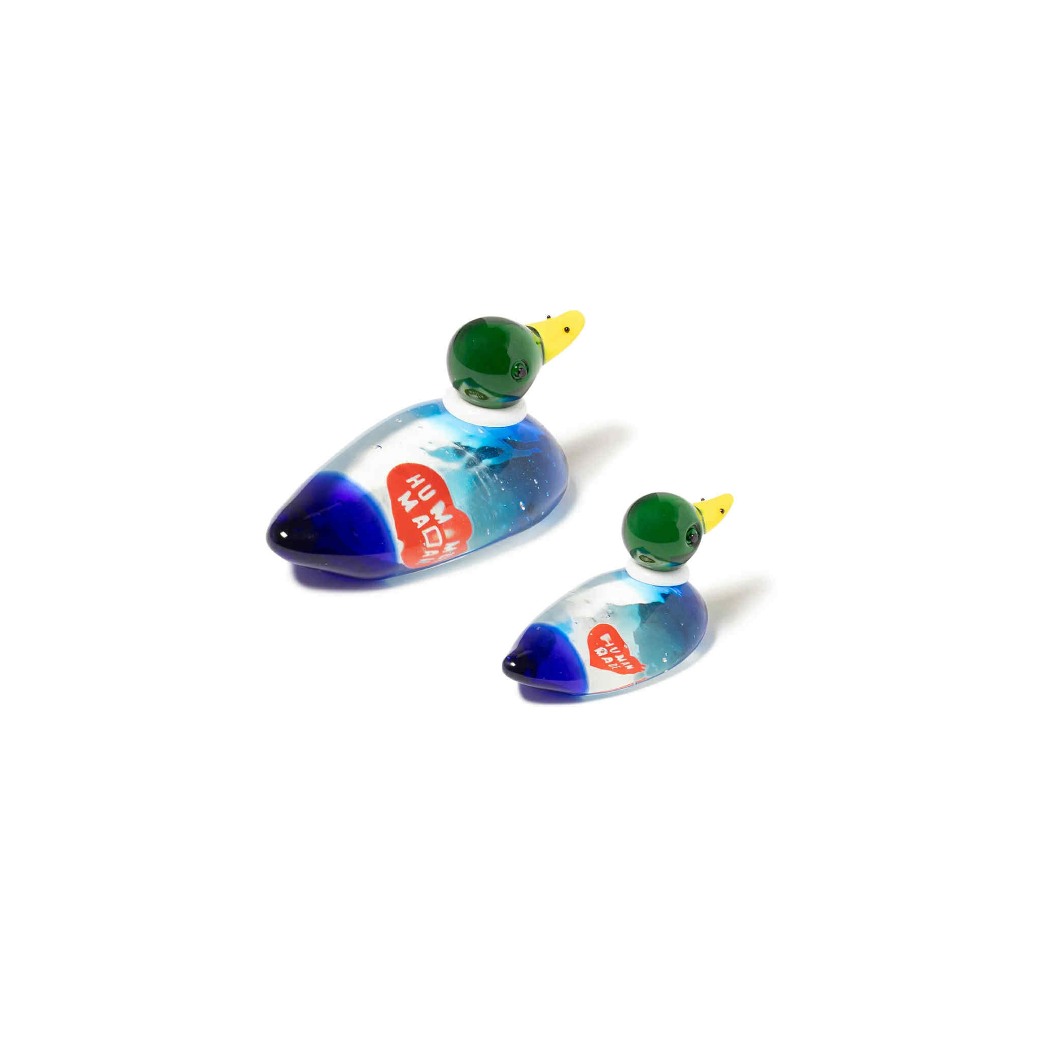 【新品】HUMAN MADE DUCK PAIR GLASS FIGURINE Human Made 人間製Duck Pair Glass Figurine