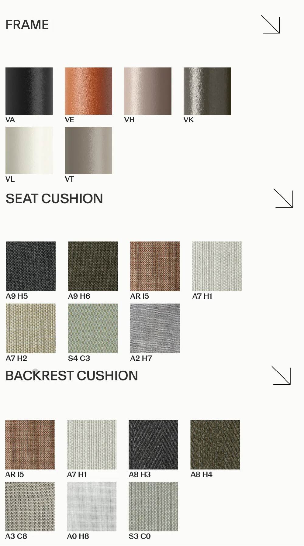 S.CAB-Flap Chaise Lounge 模組沙發/加長款,各式布面材質及色系可供搭配。