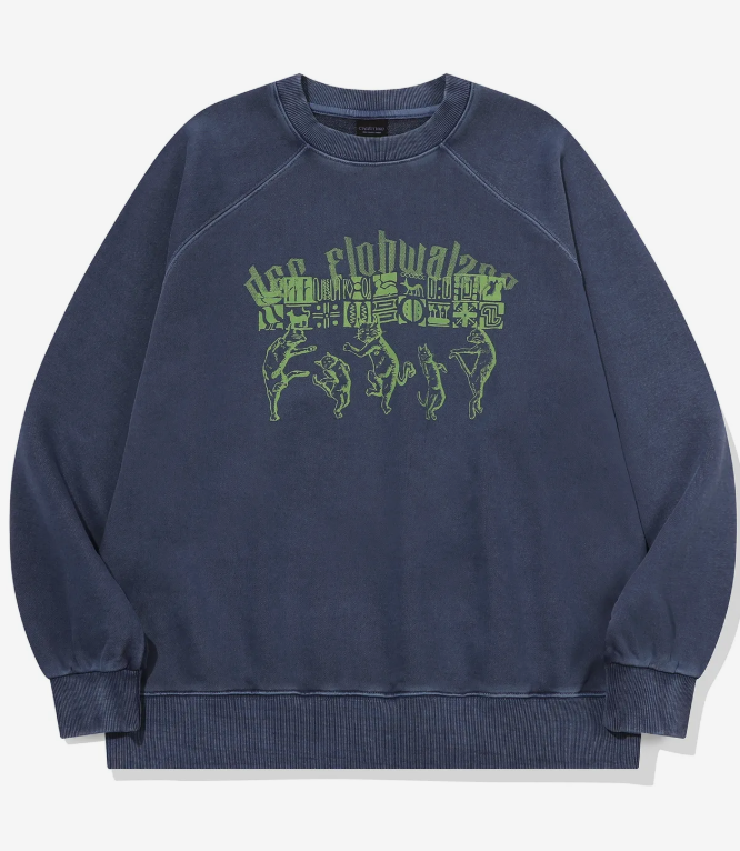 CPGN STUDIO 跳華爾滋圖案上衣 / 深藍色 /  JUL25