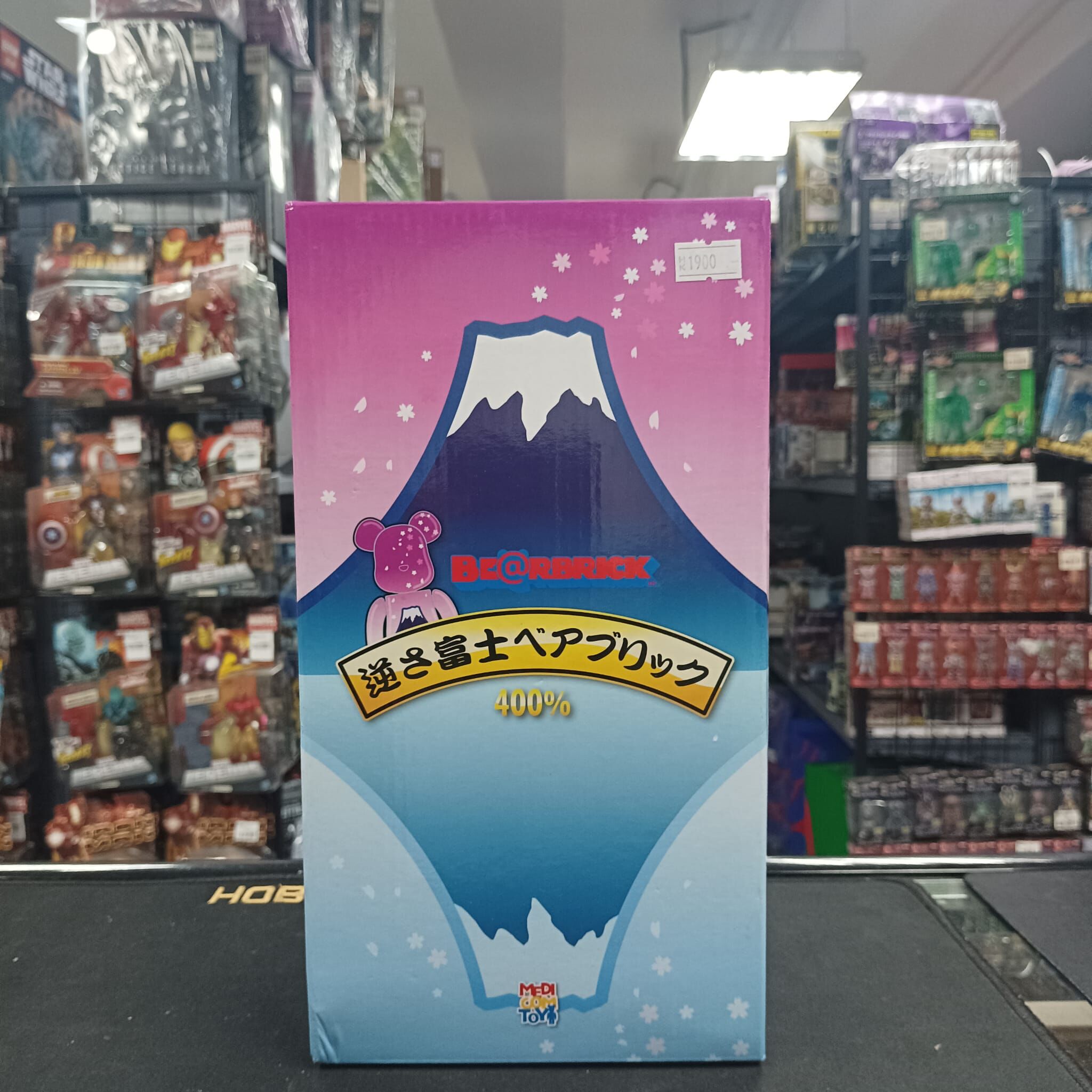 BE@RBRICK 櫻花逆富士山400% 晴空塔限定