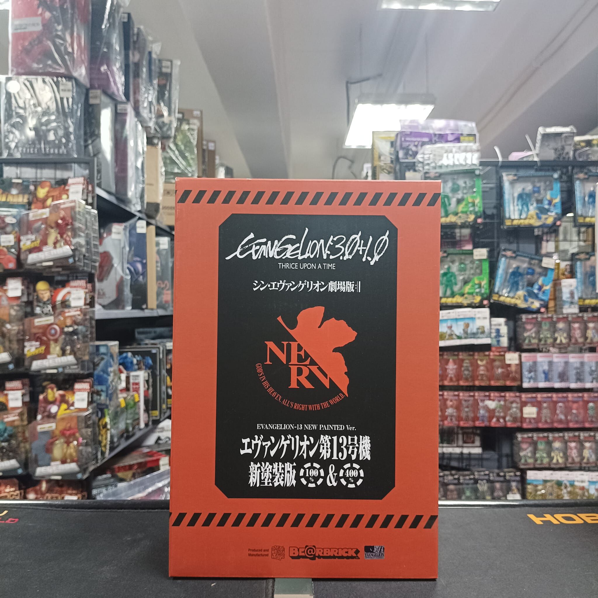 Medicom Toy Be@Rbrick 新世紀福音戰士 13號機  400% & 100%