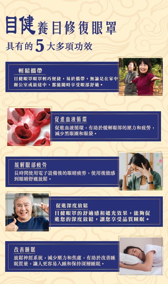 目健養目修復眼罩