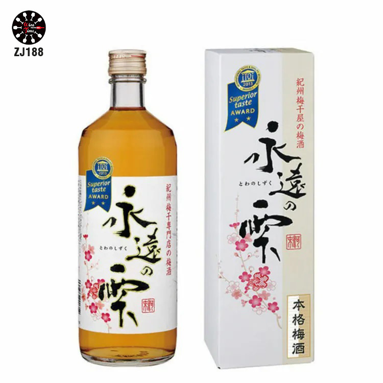 永遠之雫 完熟南高梅 梅酒 720ml | 使用完熟南高梅、和三盆糖