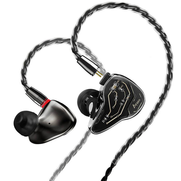 ikko – OH10S Sapphire Mirage 發燒級2單元圈鐵混合入耳式耳機 | 可換線 CM 2-pin | 銅合金, PVD塗層玻璃