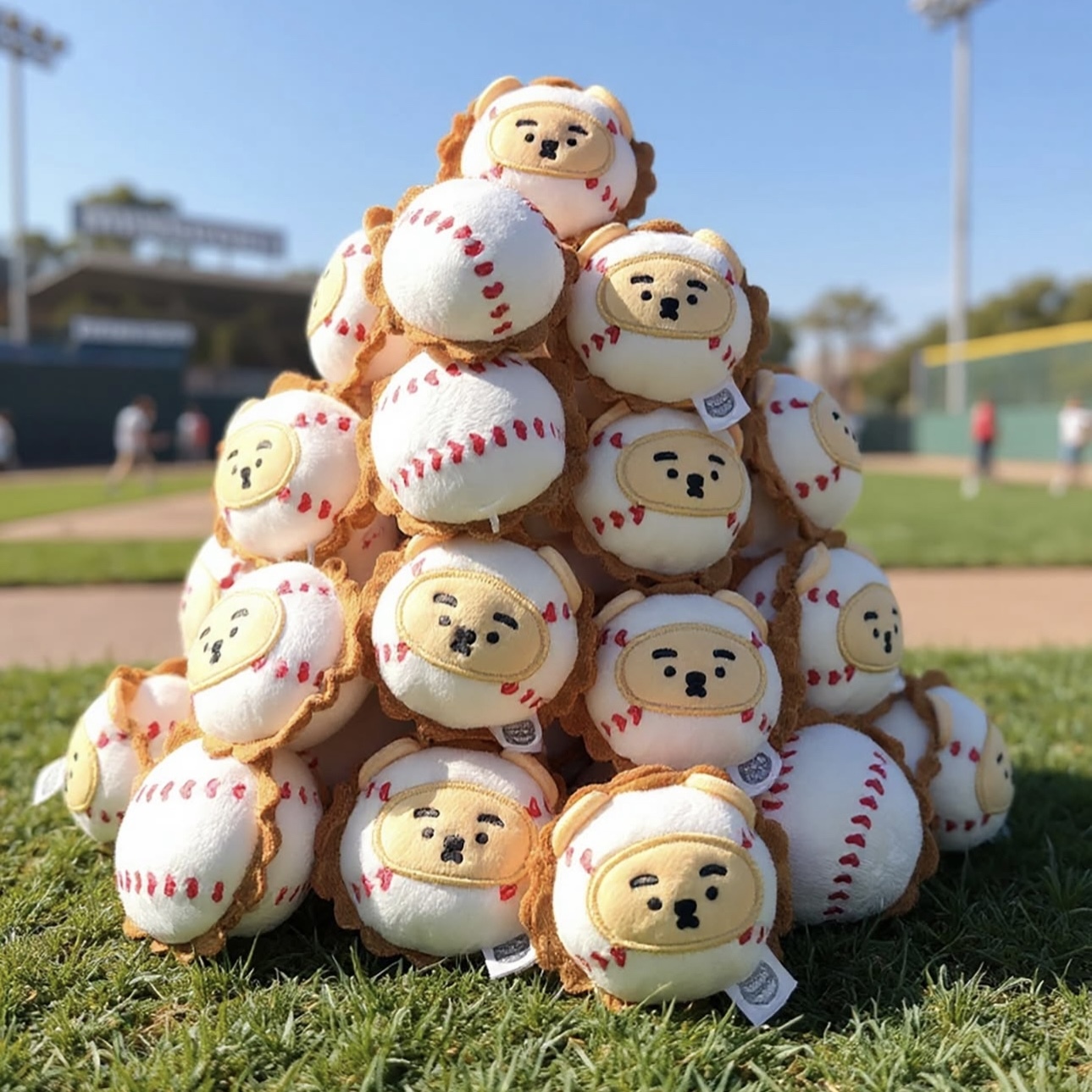 MUZIK TIGER 獅子棒球 吊飾 鑰匙圈 韓國代購