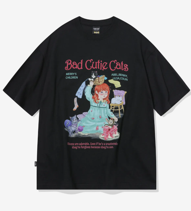 CPGN STUDIO / DTP Mary Hale 短 T恤 / 黑色