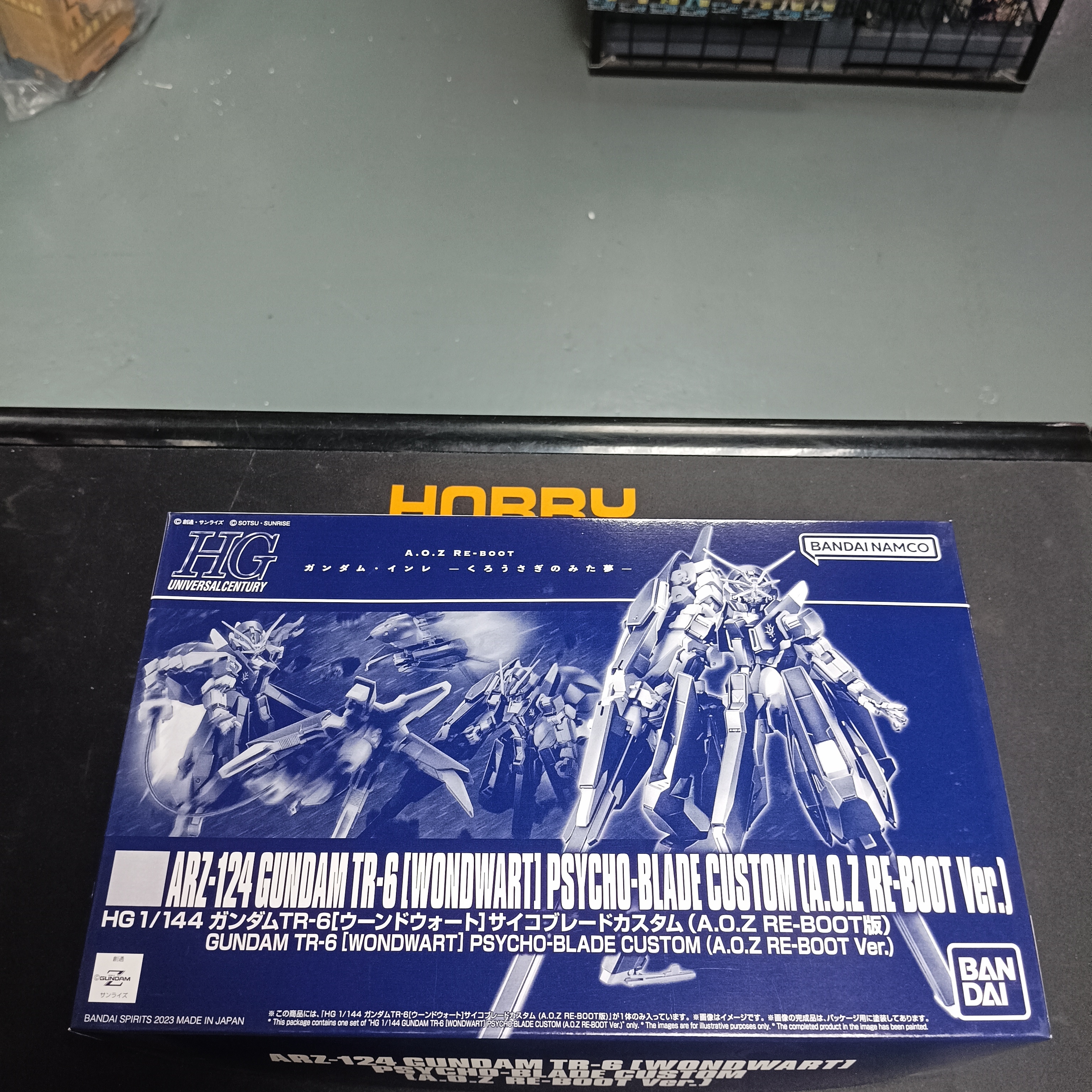 寄賣-HGUC 1/144 TR-6 [WOUNDWORT] Psycho-Blade Custom (A.O.Z RE-BOOT Ver.)