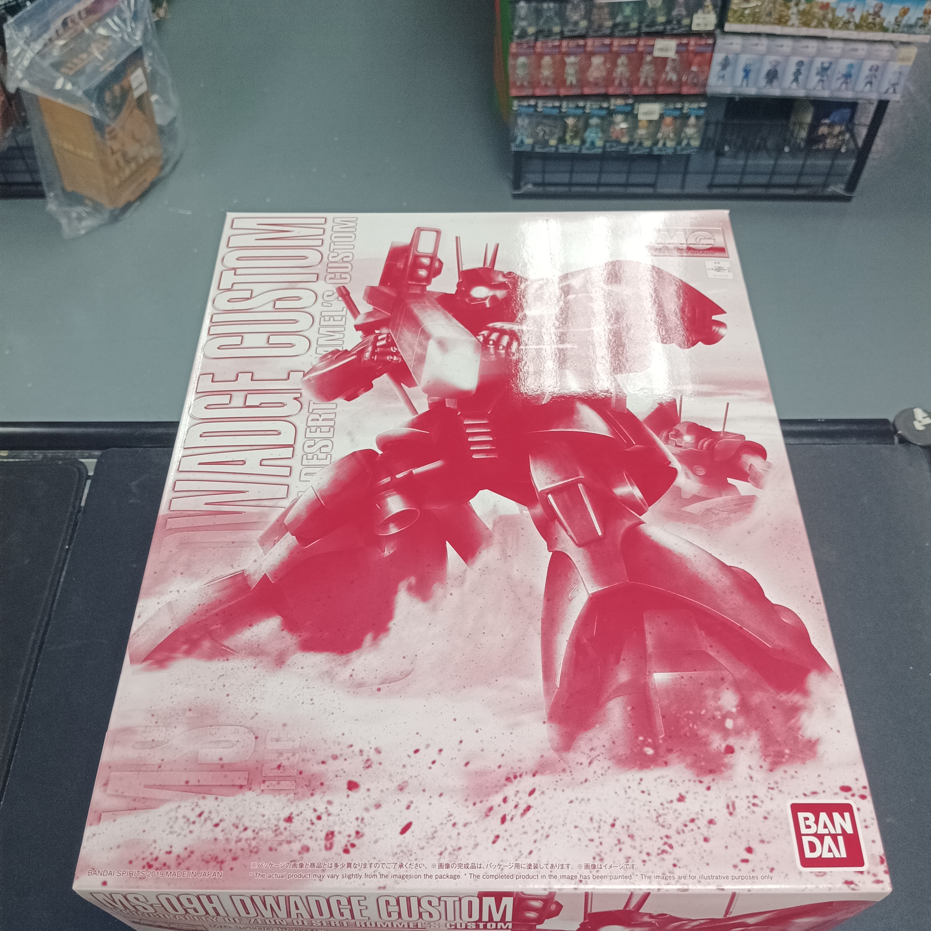 寄賣-MG 1/100 MS-09H Dwadge Custom (PRINCIPALITY OF ZEON DESERT ROMMEL'S CUSTOM)