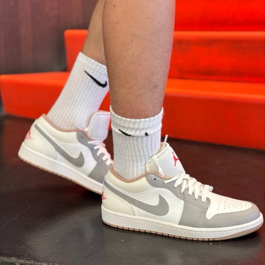 Nike Air Jordan 1 Low OG 海鹽 米灰 奶茶 卡其灰白 553558-169