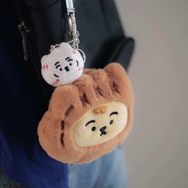 MUZIK TIGER 老虎 獅子 手套 捕手套 收納包 耳機包 掛飾 韓國代購