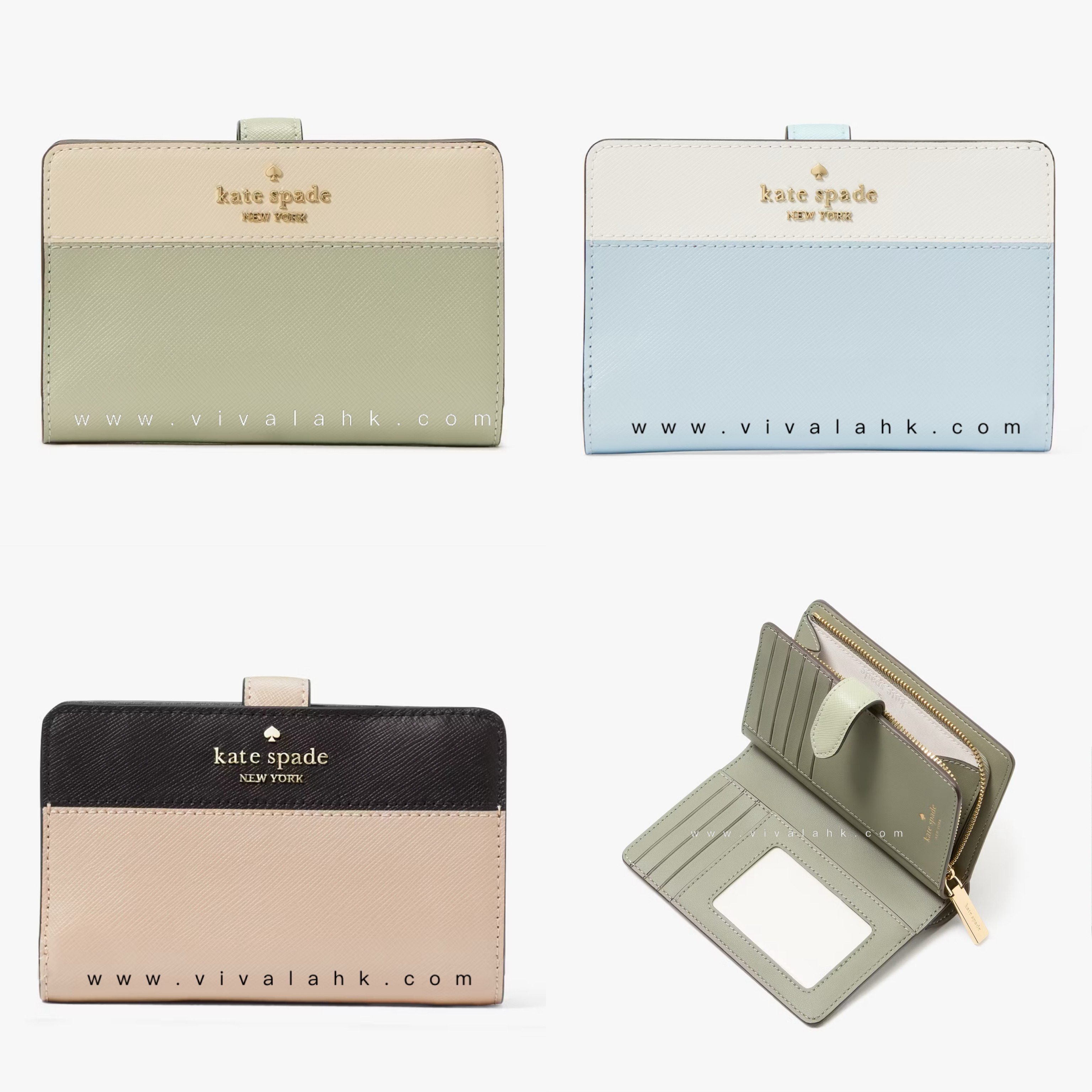 Kate Spade - Madison Medium Compact Bifold Wallet (KC511)