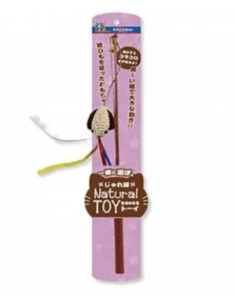 CattyMan 麻繩魷魚魚杆貓棒玩具