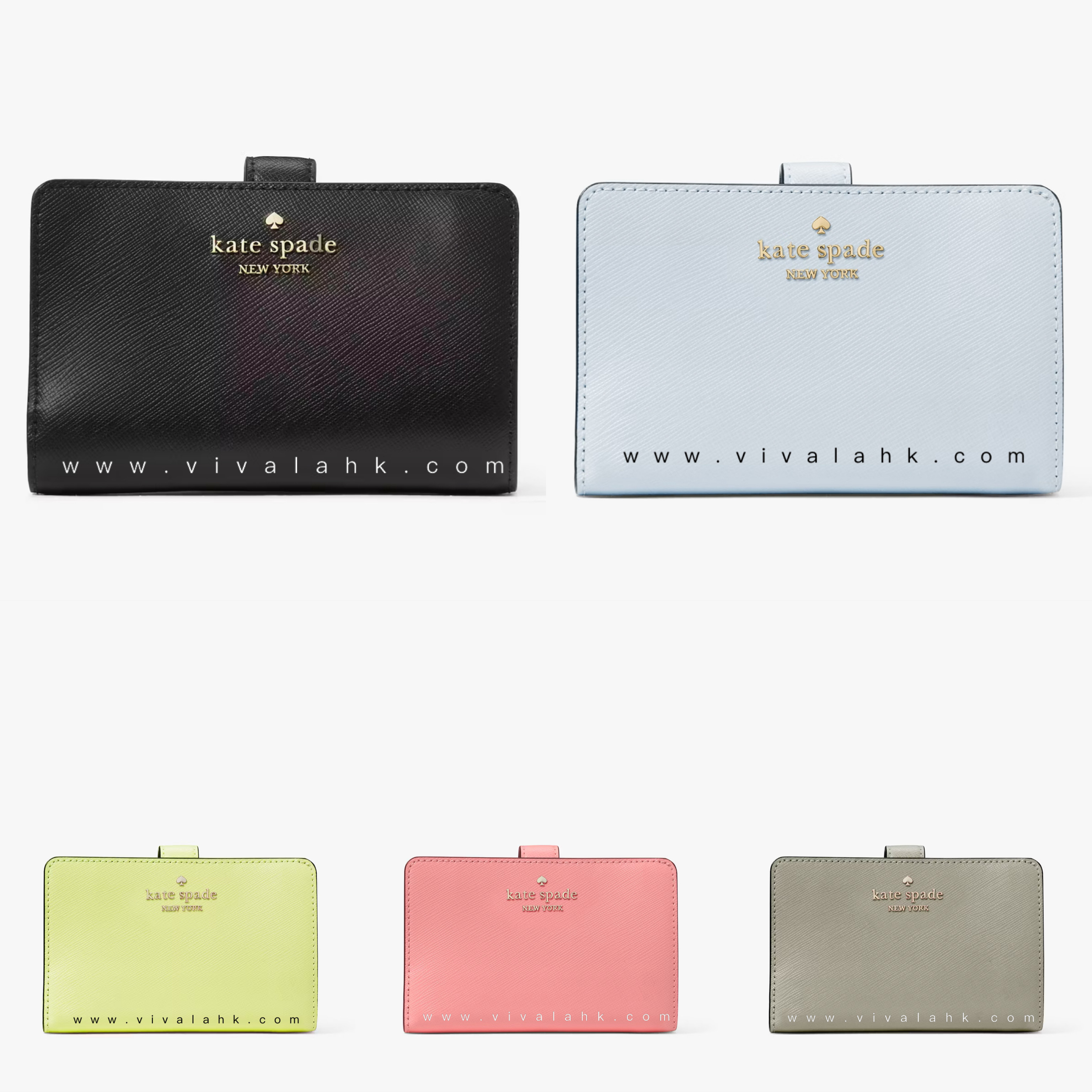 Kate Spade - Madison Medium Compact Bifold Wallet KC580