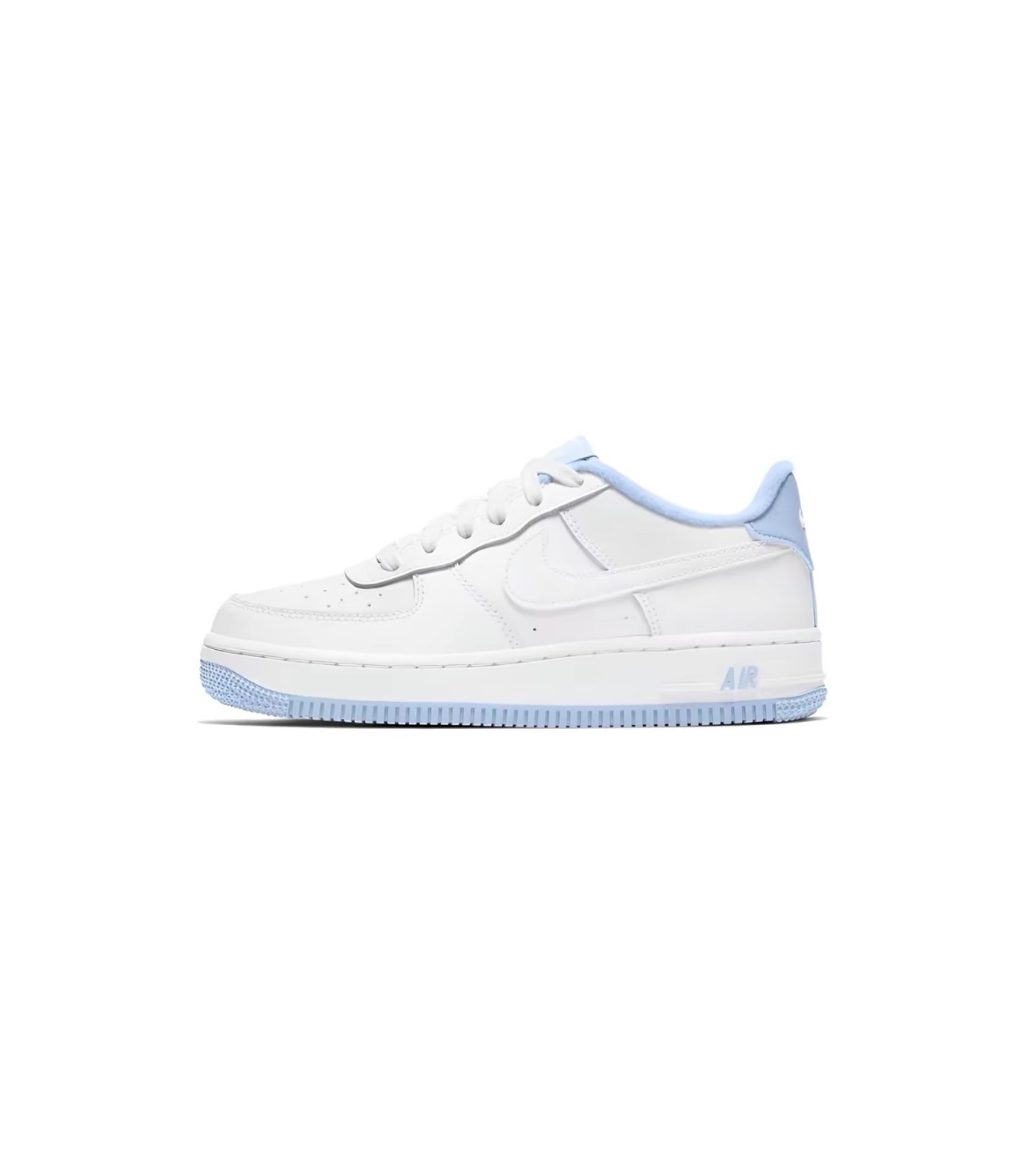 (預訂) Nike Air Force 1 Low - White Hydrogen Blue (GS)