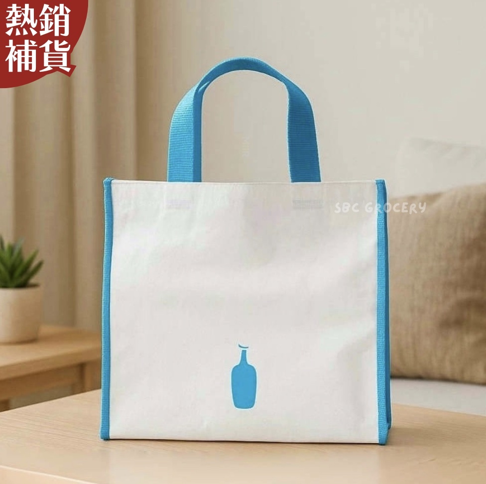 【即將抵台】𝗕𝗹𝘂𝗲 𝗕𝗼𝘁𝘁𝗹𝗲 限量環保提袋