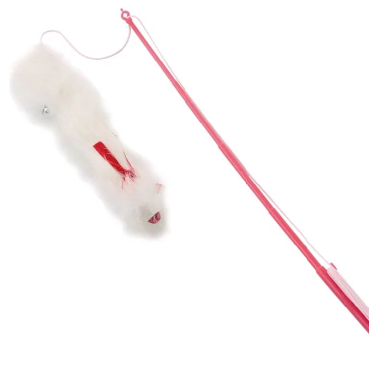 CattyMan 毛蟲魚杆玩具