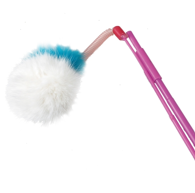 CattyMan 毛毛魚桿玩具