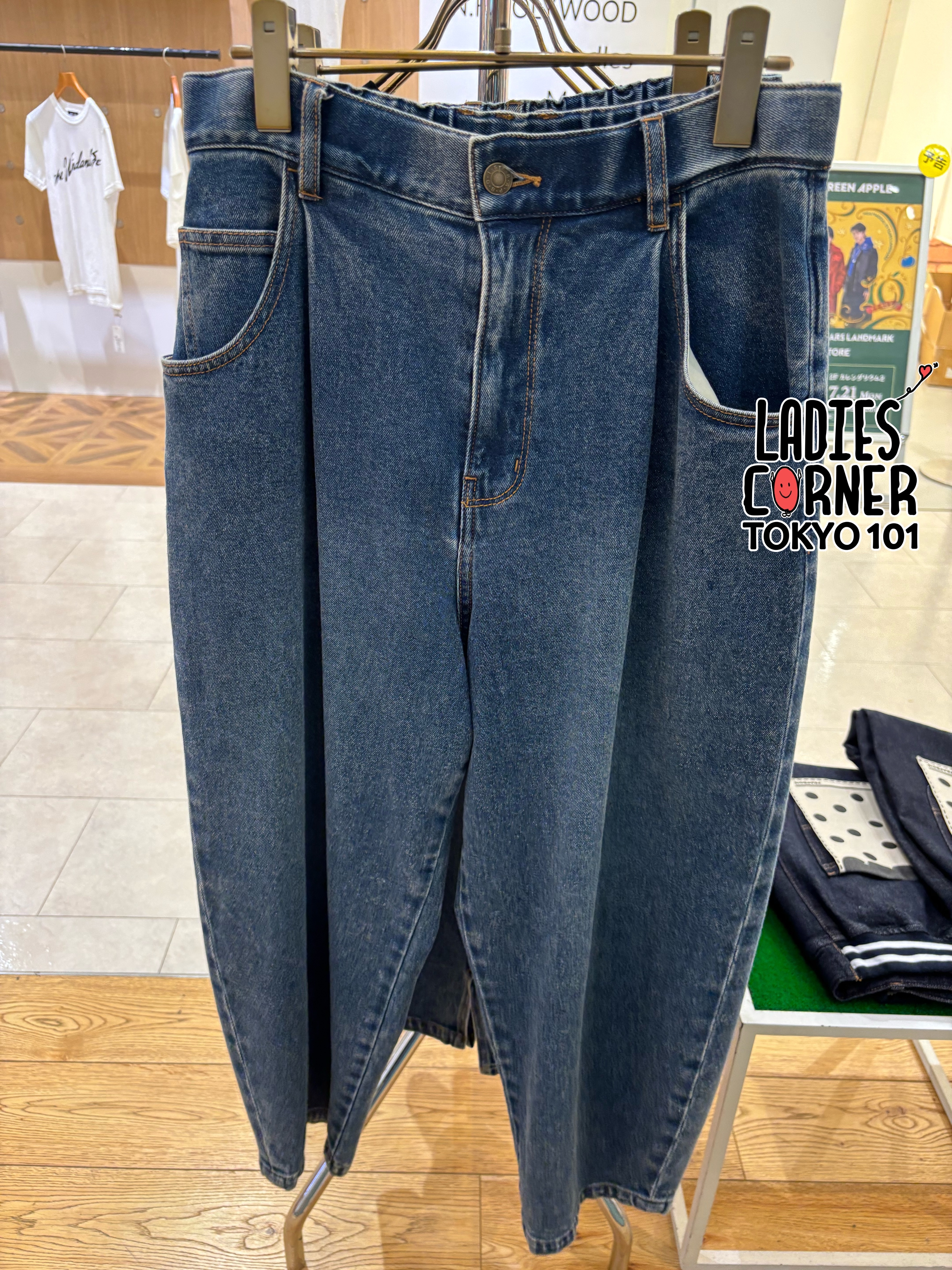 Frapbois Curve Denim Pants