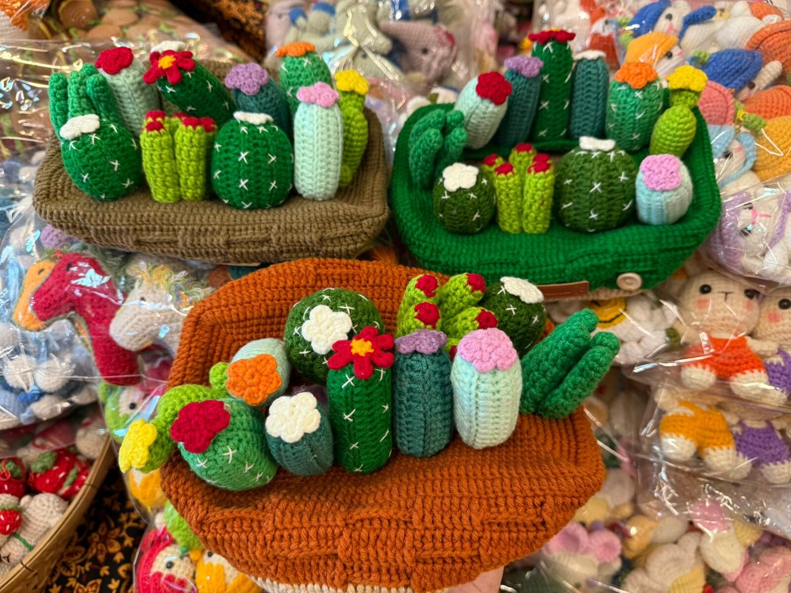 泰國編織仙人掌紙巾盒套 (T7 T21)