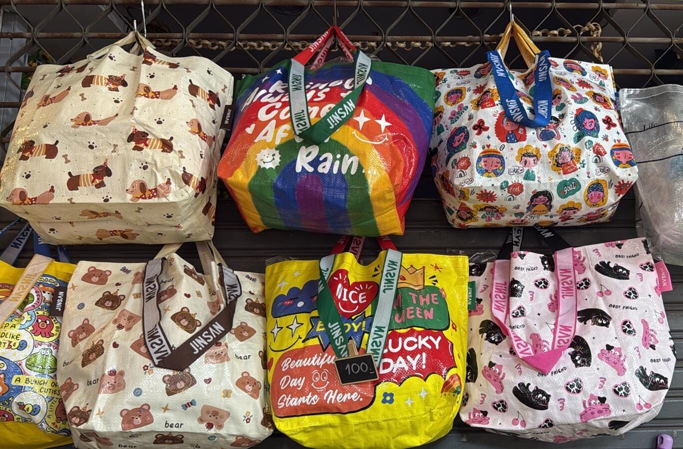 泰國夜市環保袋 (T7 T22)