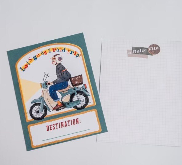 La Dolce Vita Postcard - Travel postcard to the next stop