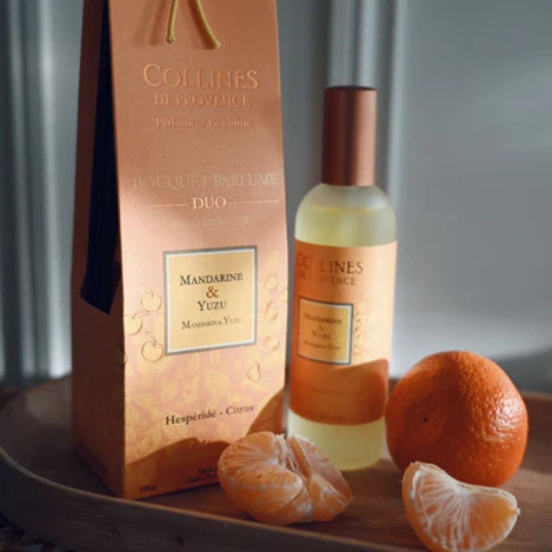 1CE0715-042 (Defect) COLLINES DE PROVENCE Mandarin & Yuzu Room Spray 100ml #RS-02-MAY-100 (N-EU-E)