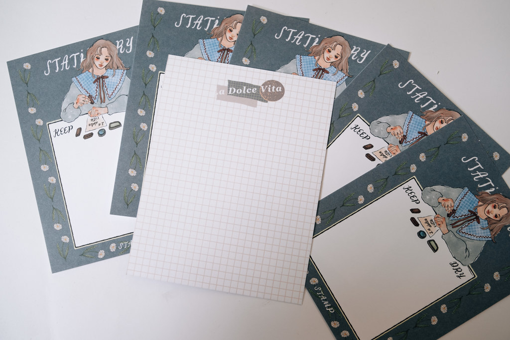 La Dolce Vita Postcard - Stamp Collection Cards 5 pieces