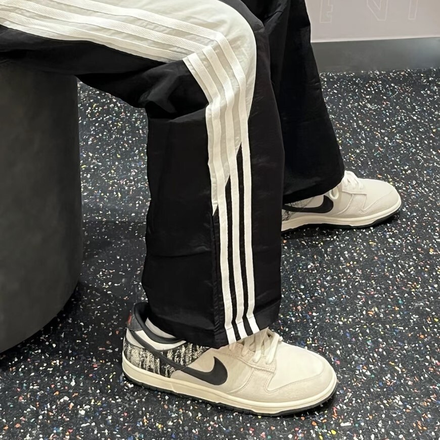 Dunk Low Retro SE 男鞋 米白 灰 麂皮 斑駁 IB7720110