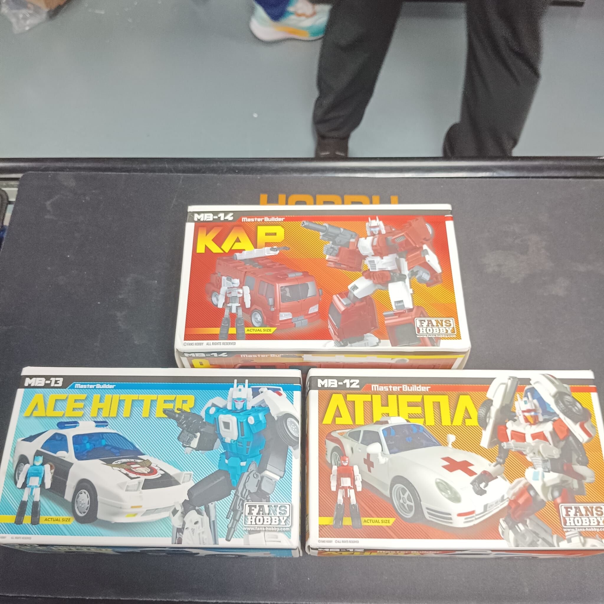 寄賣-Fans hobby Transformers 變形金剛 超神Master Force MB12 MB13 MB14