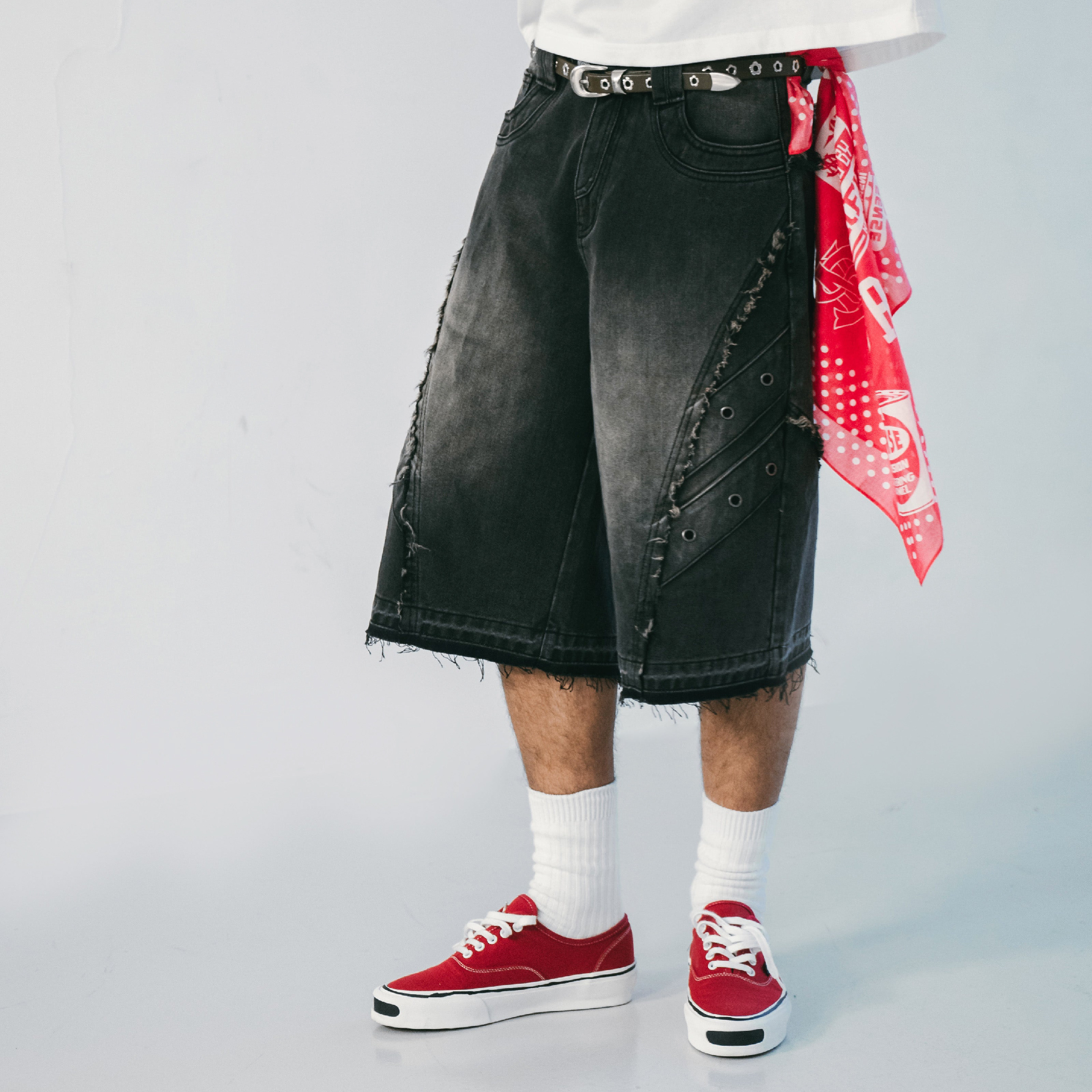 SENSE Twist Seam Carpi Pants [M25-25]