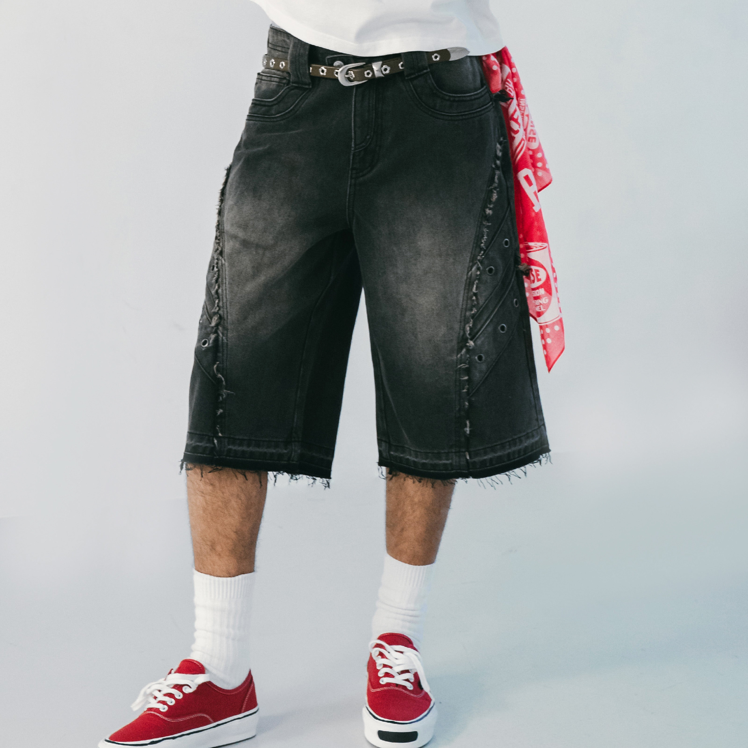 SENSE Twist Seam Carpi Pants [M25-25]