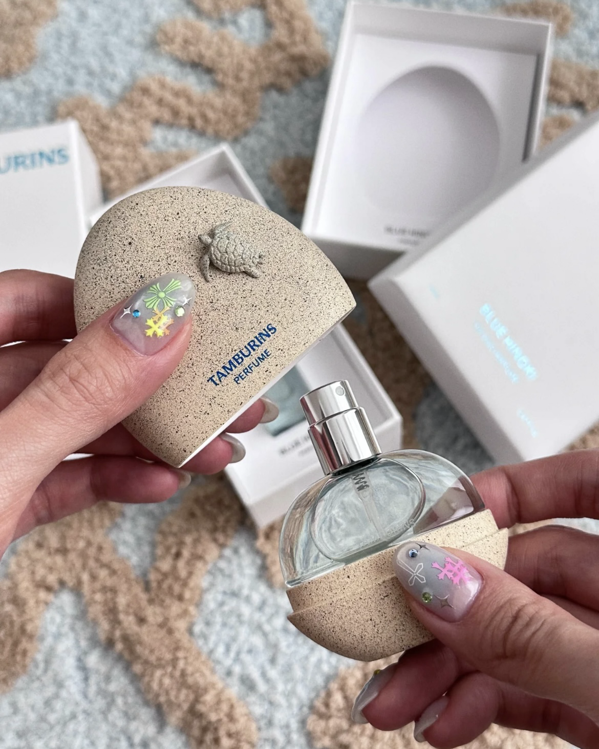 TAMBURINS BLUE HINOKI 藍檜木 蛋形香水 擴香盤 止汗香膏 體香膏