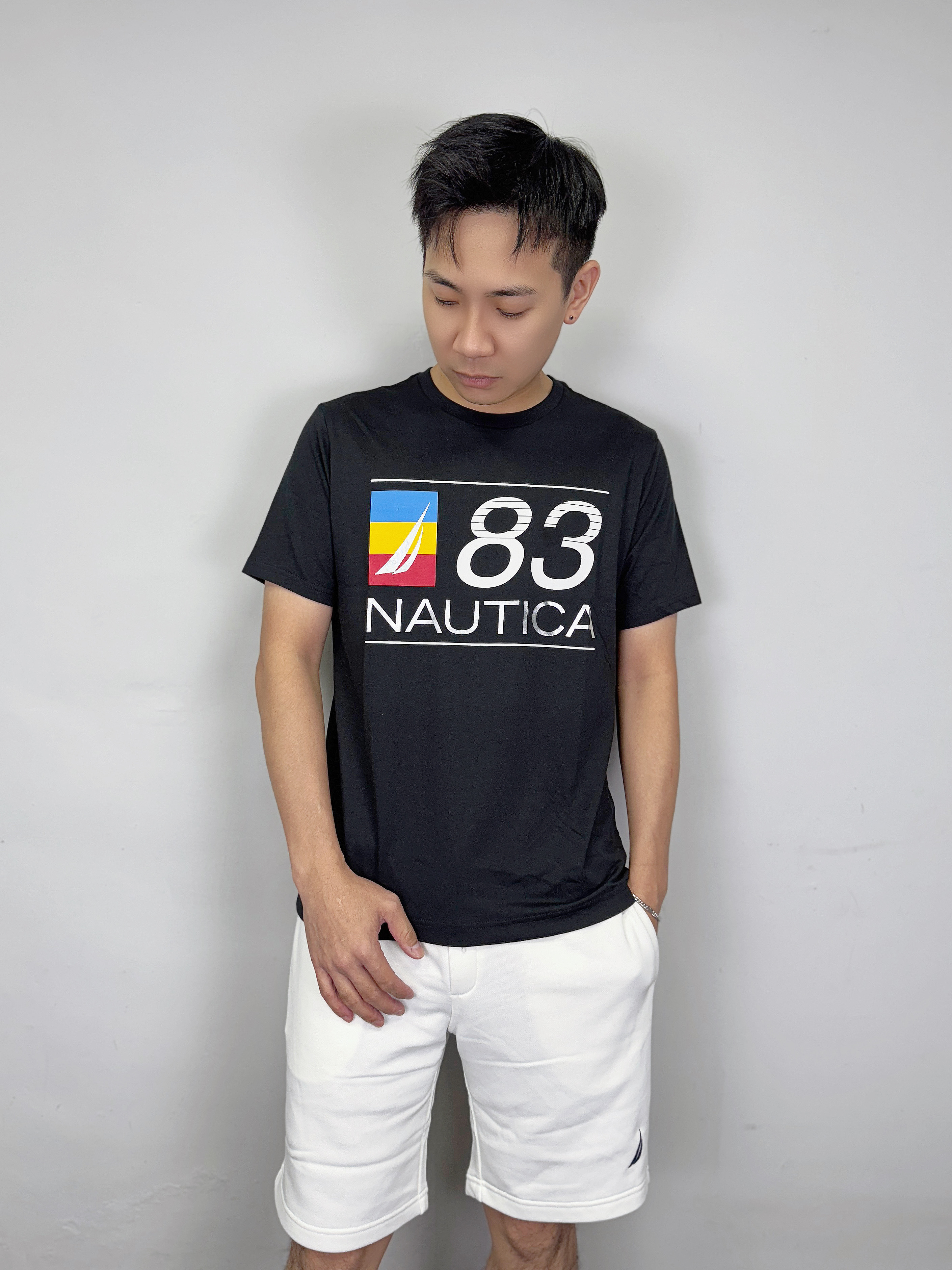 Nautica 帆船 大字母83 短袖上衣 短T