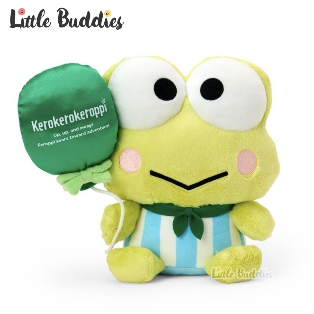 日本 Sanrio AP鴨 & 青蛙仔 夢想飛行 生日系列 - 公仔