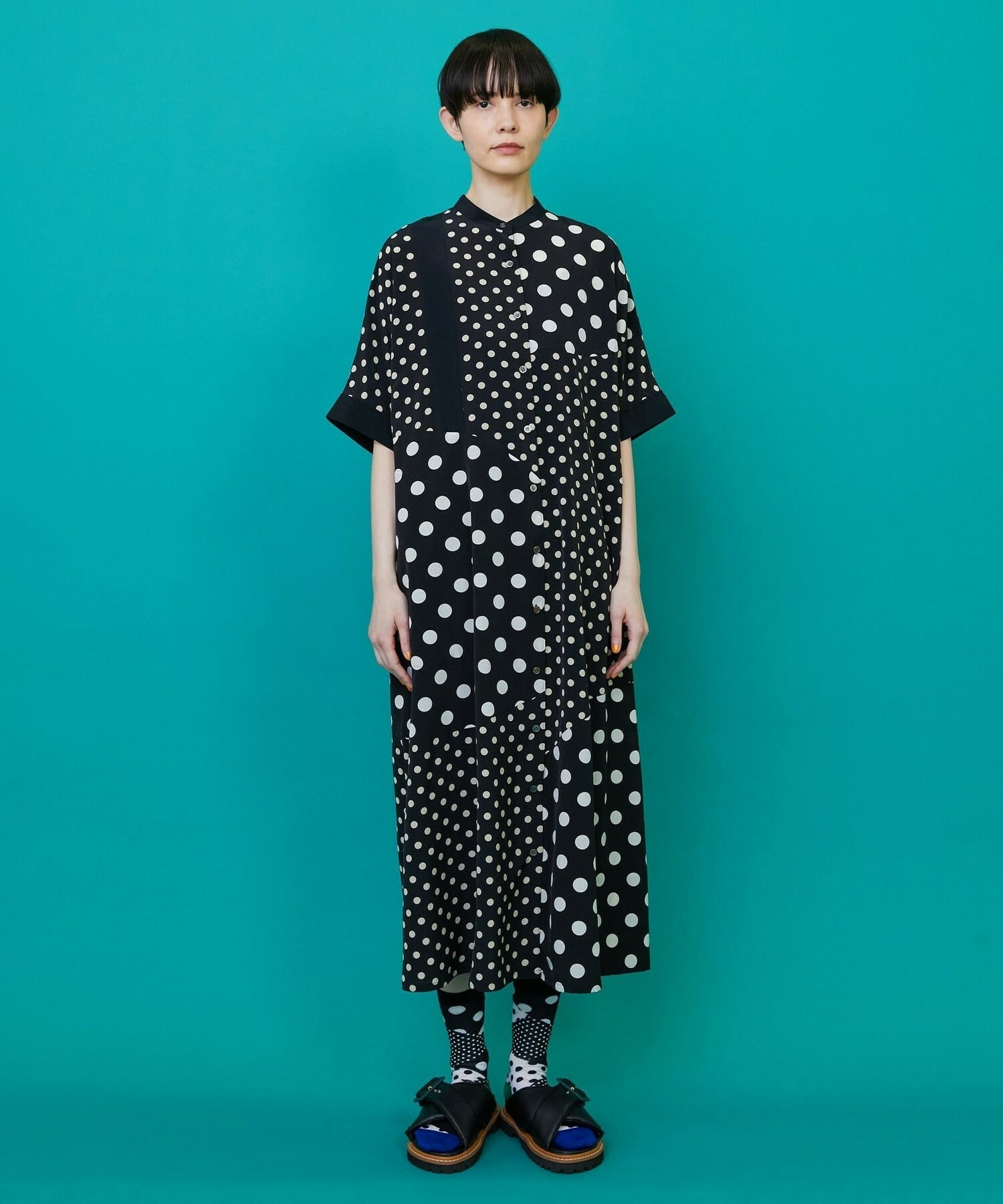 Frapbois Dot design dress