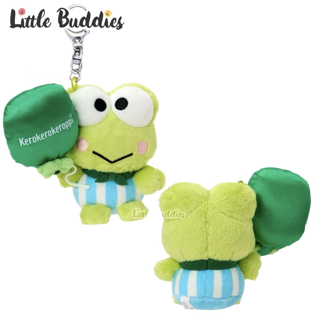 日本 Sanrio AP鴨 & 青蛙仔 夢想飛行 生日系列 - 公仔匙扣