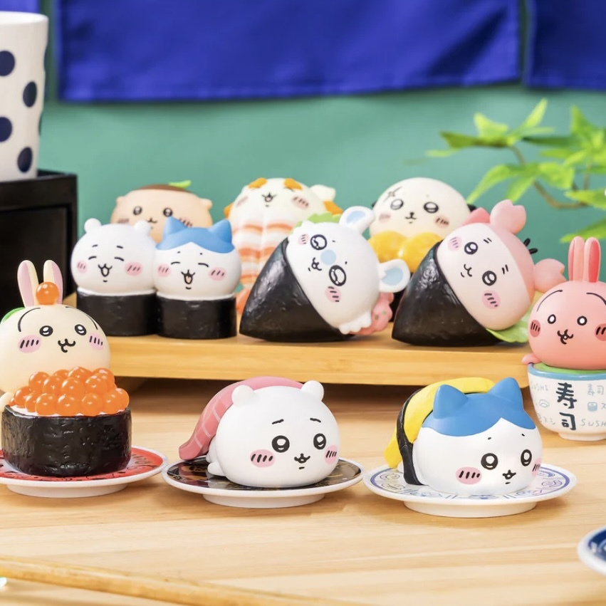 CHIIKAWA 吉伊卡哇 壽司模型盲盒 擺飾 裝飾 共十種 “單小盒” 日本代購/現貨