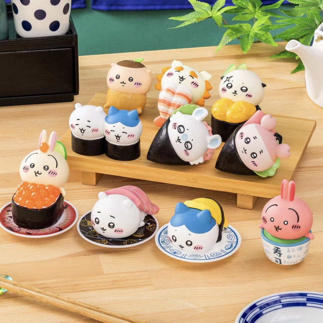 CHIIKAWA 吉伊卡哇 壽司模型盲盒 擺飾 裝飾 共十種 “單小盒” 日本代購/現貨