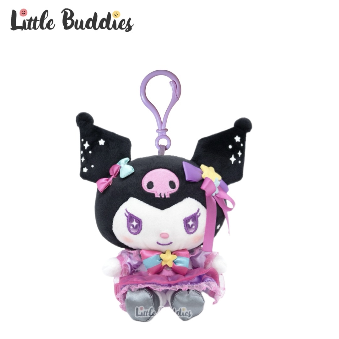 美版 Sanrio Kuromi Idol造型 - 公仔匙扣