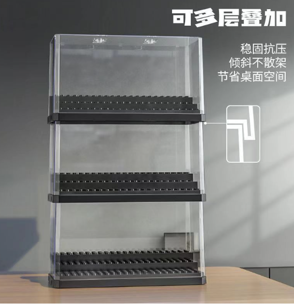 公仔展示架 4层