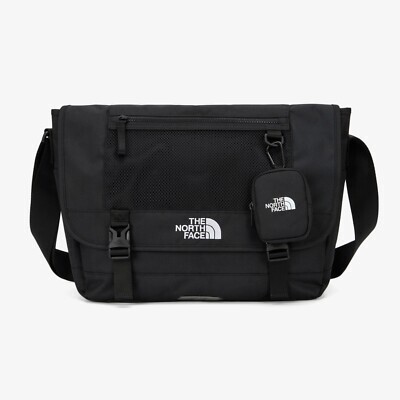 THE NORTH FACE 白標 MESSENGER BAG L 郵差包 斜背包黑 NN2PQ00J