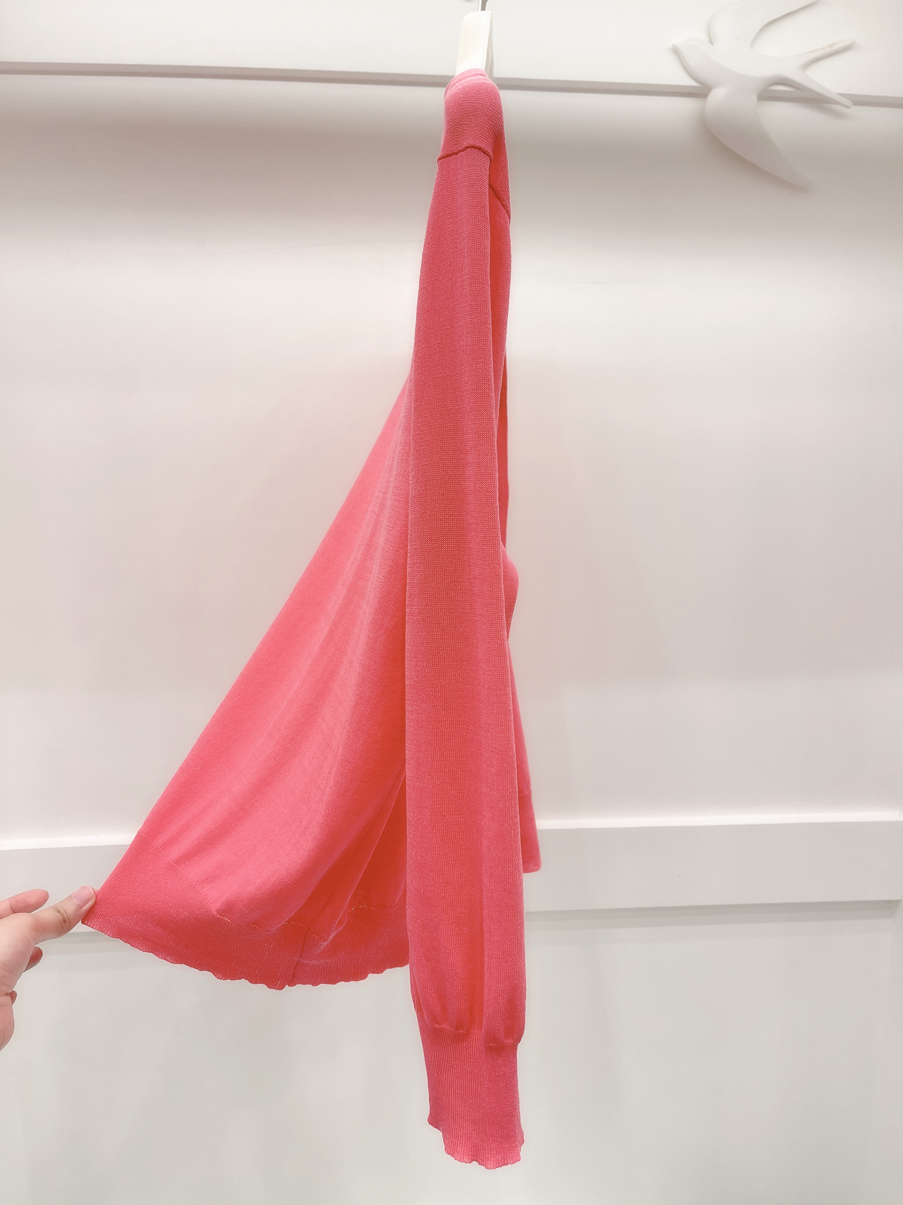 接觸冷感棉(瑞士紗)V領開衫