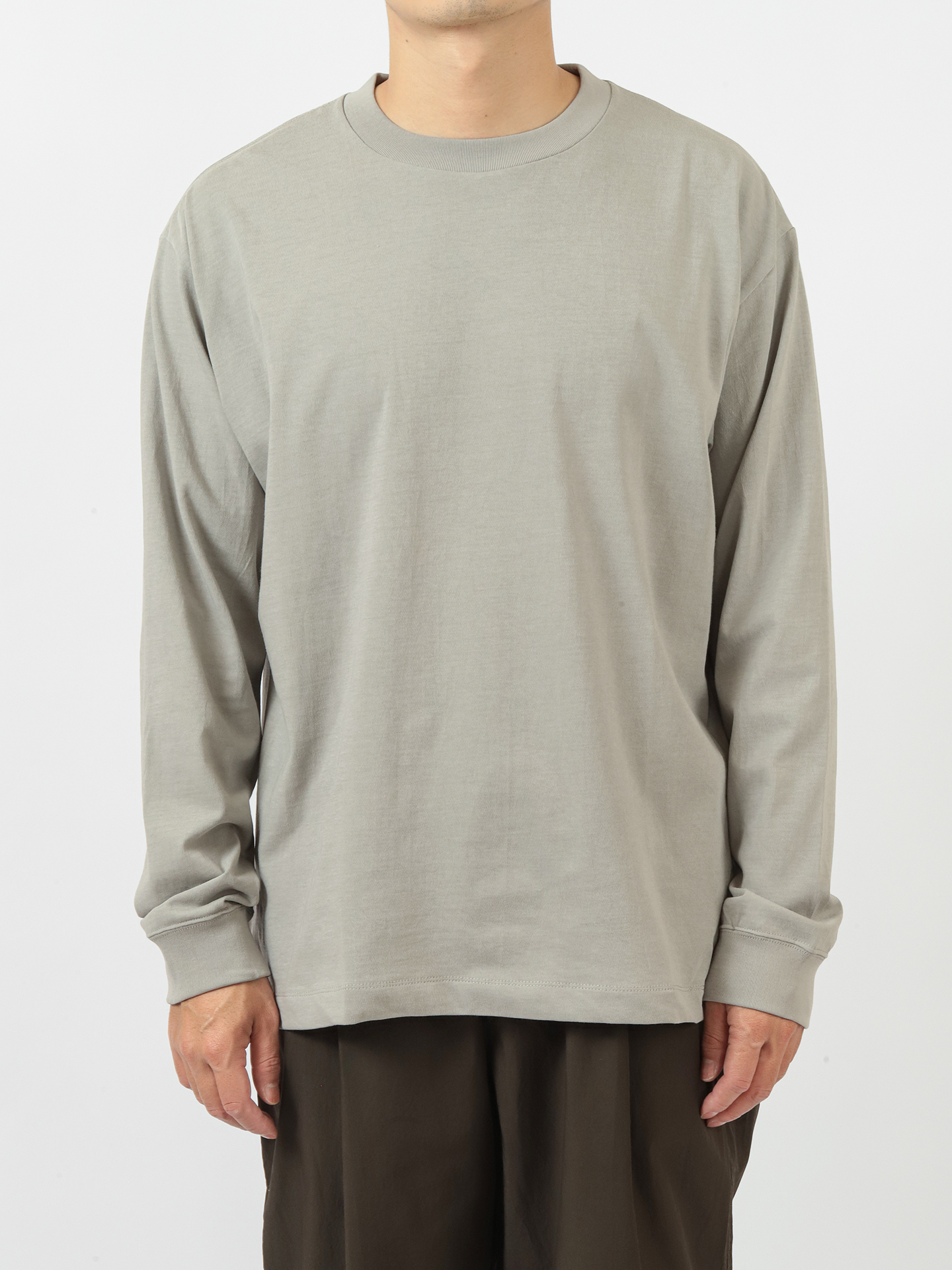 ATON Fresca Plate Loose Fit Long Sleeve T-Shirt
