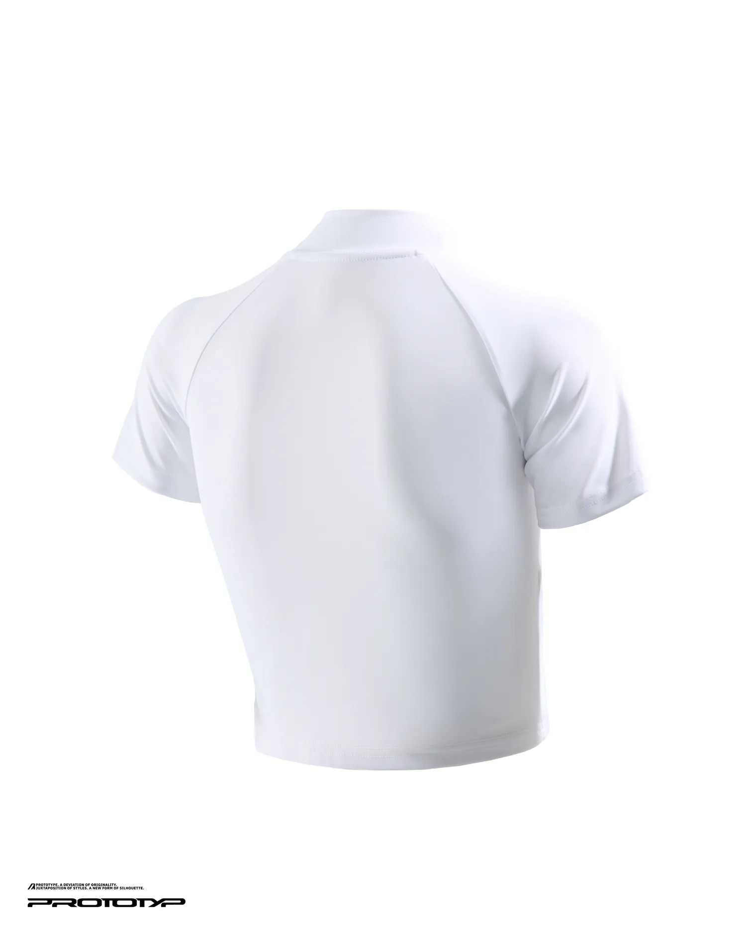 PROTOTYP｜AUG0817 - VELOCITY WMS Active Cropped Top (White)