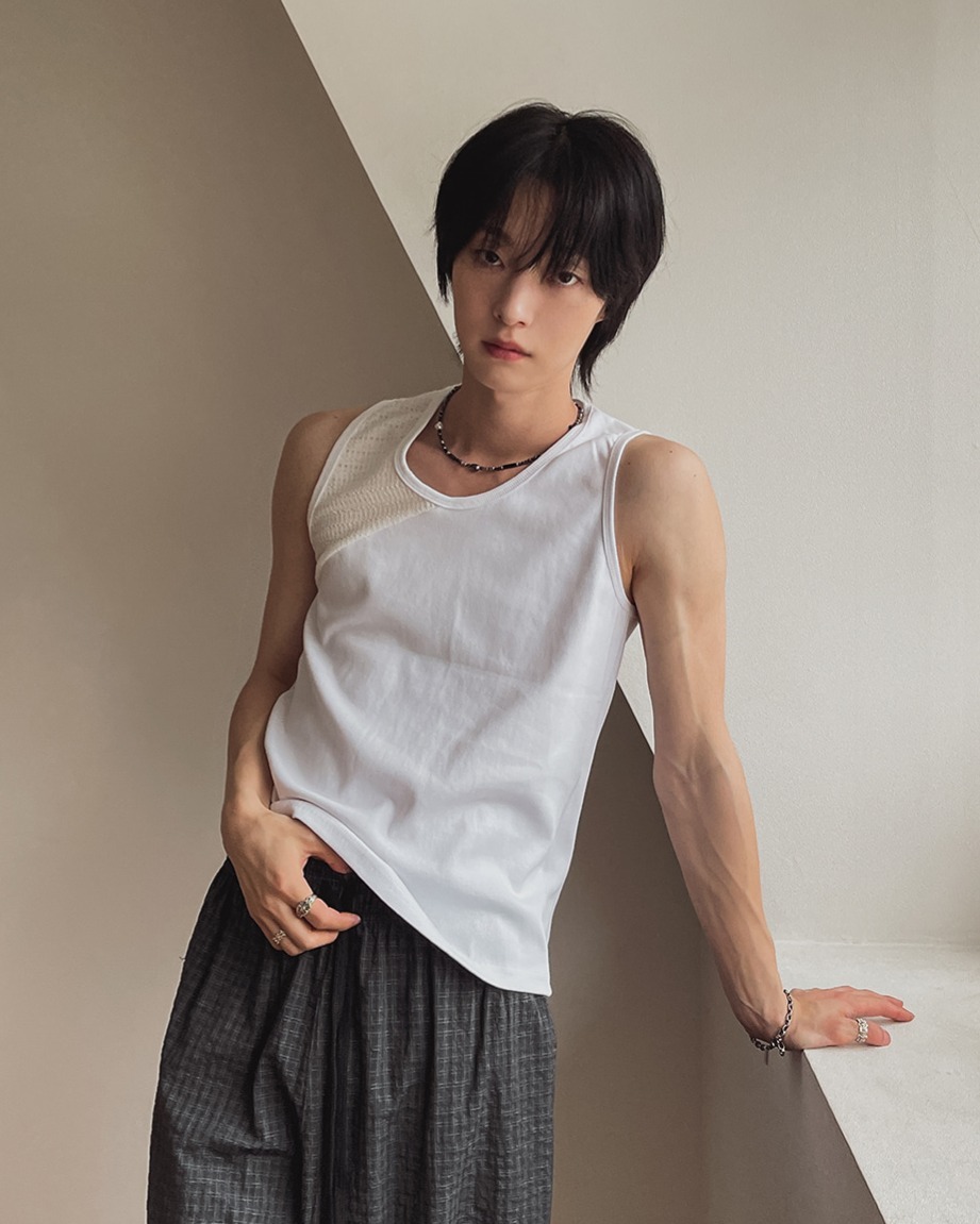 Kaiser 拼色肌肉貼合背心