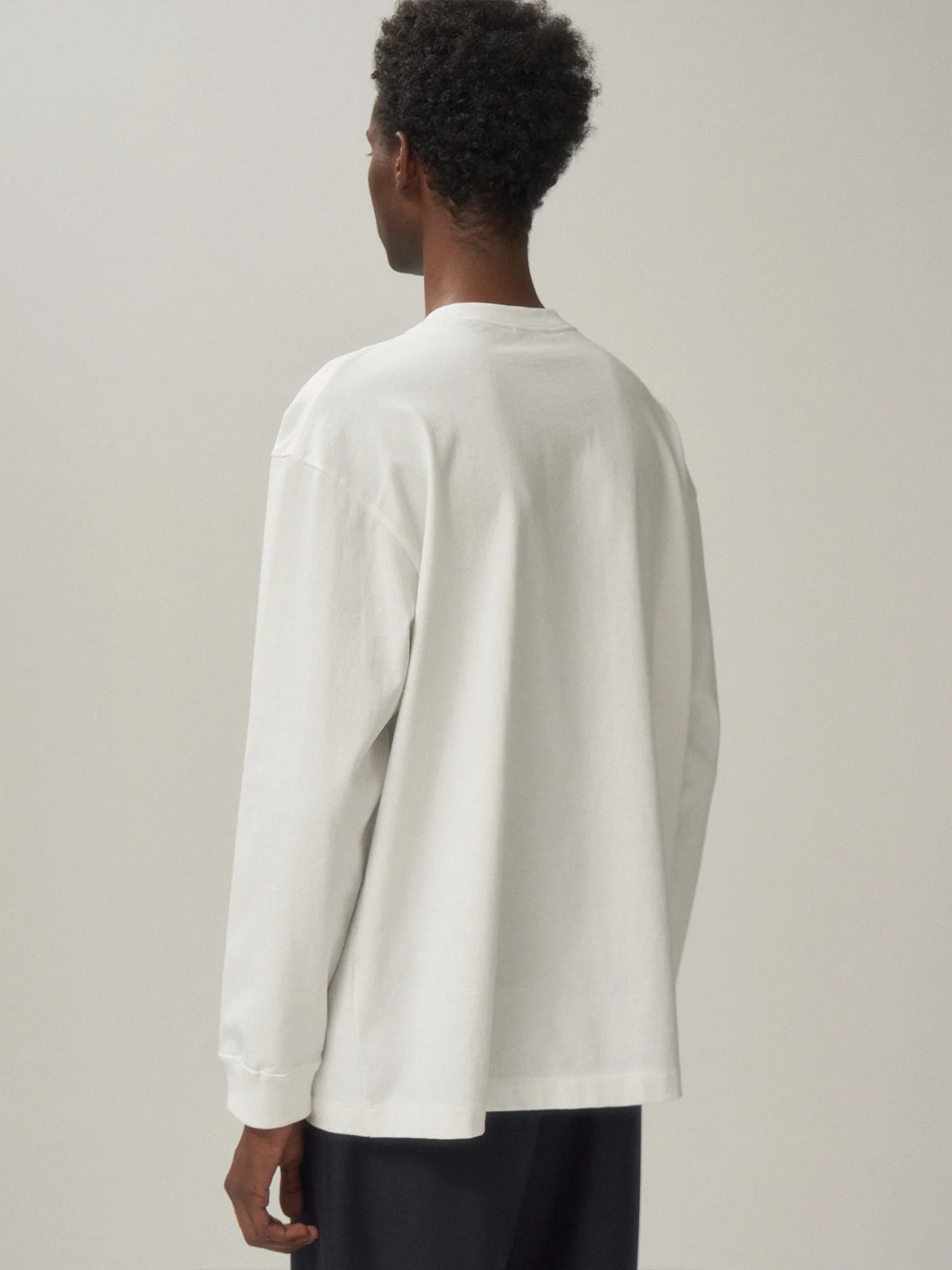 ATON　12/-AIR SPININNG OVERSIZED PULLOVER 20231010-