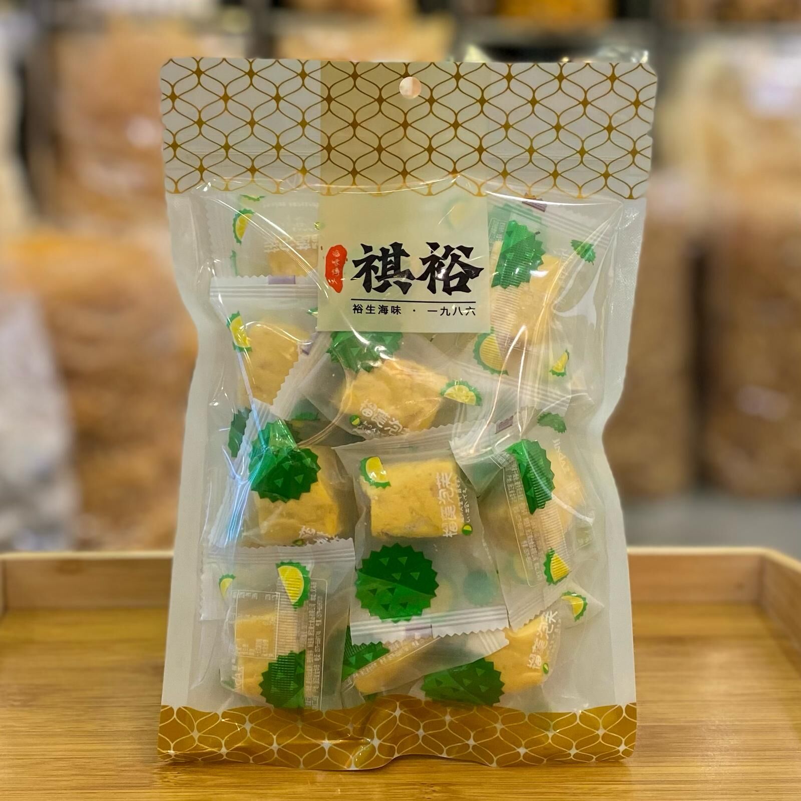 (200克)榴槤泡芙雪花酥